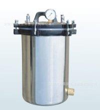 不锈钢手提式压力蒸汽灭菌器  高压医用消毒锅24升   